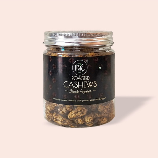 Black Pepper Roasted Cashews / 210g Pack