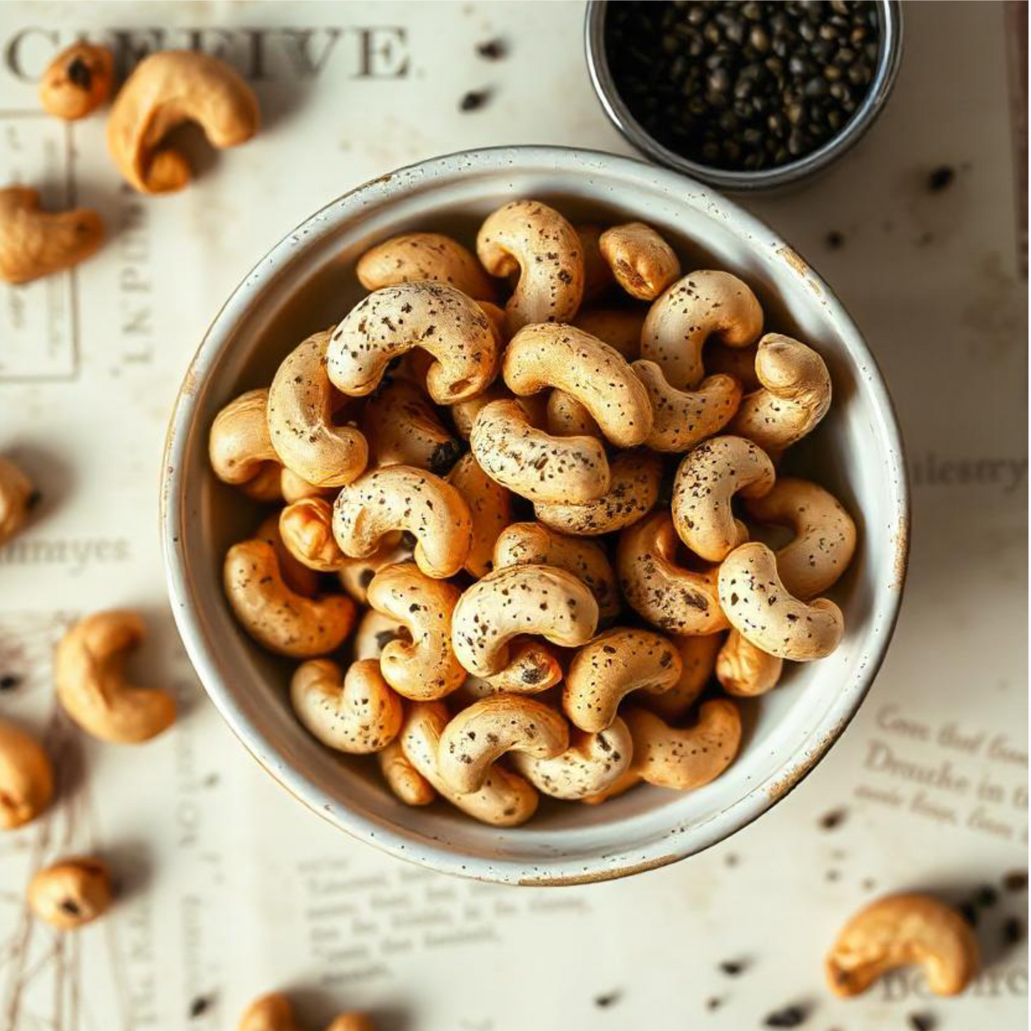 Black Pepper Roasted Cashews