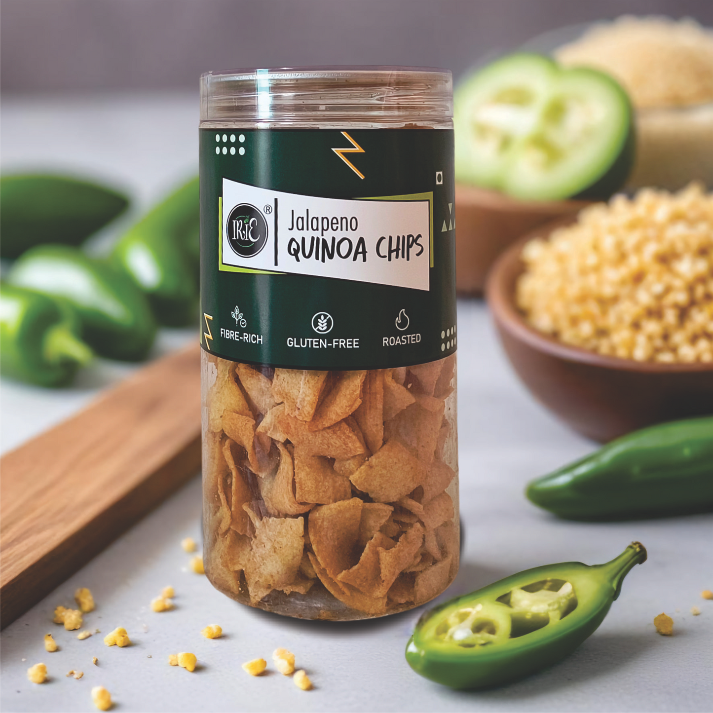 Jalapeno Quinoa Chips